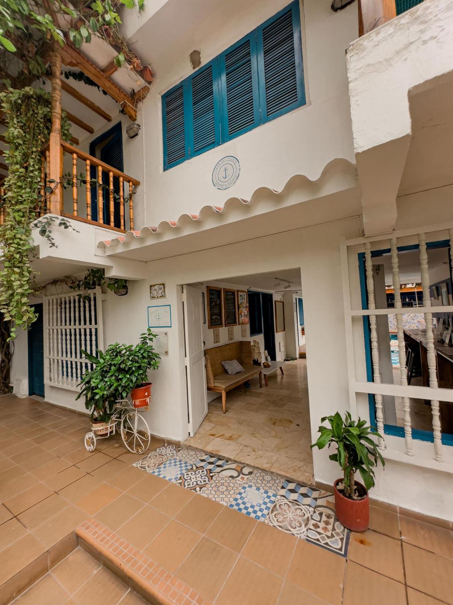 Casa Del Puerto Hostel & Suites Cartagena Exterior foto