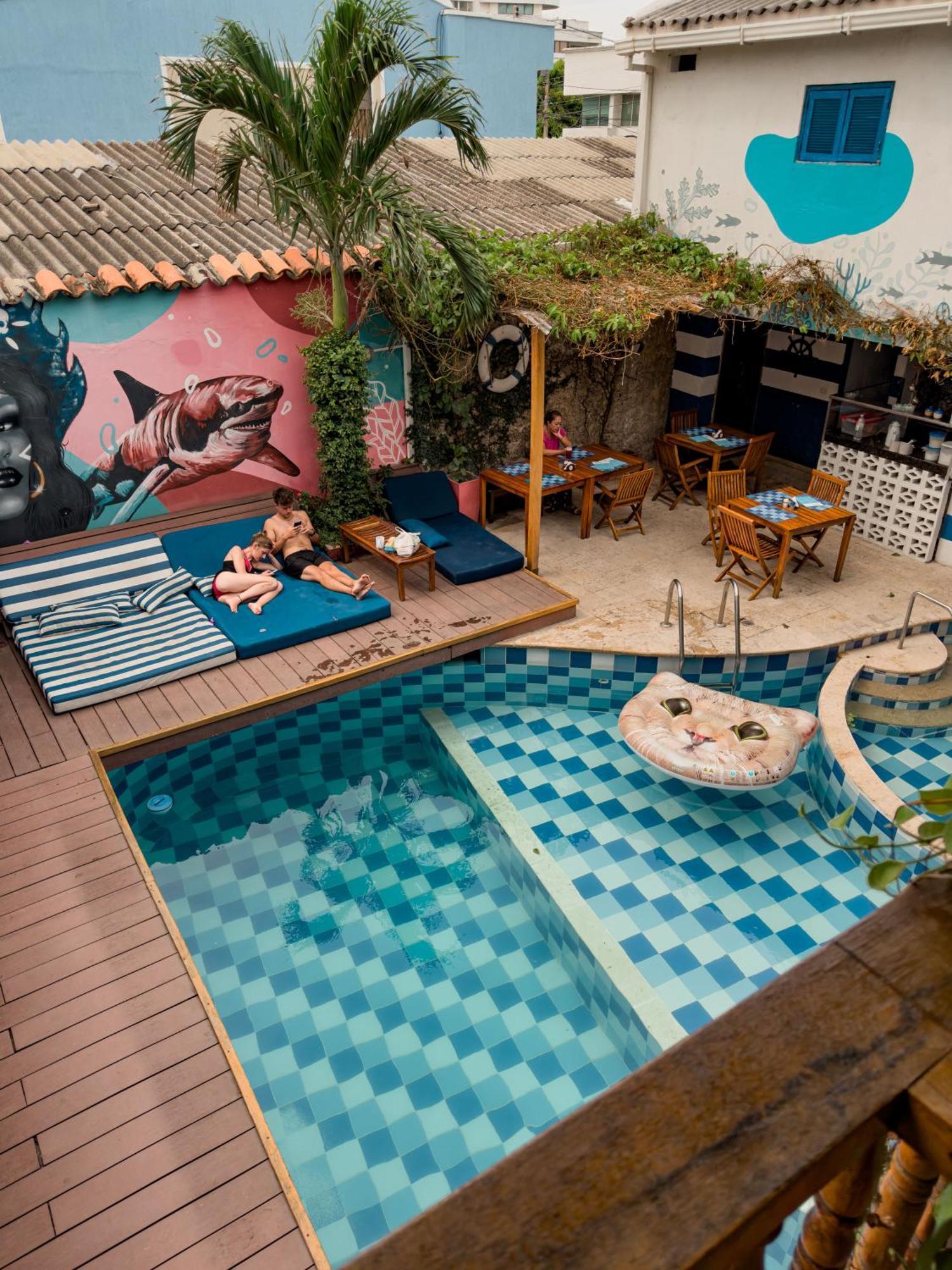 Casa Del Puerto Hostel & Suites Cartagena Exterior foto