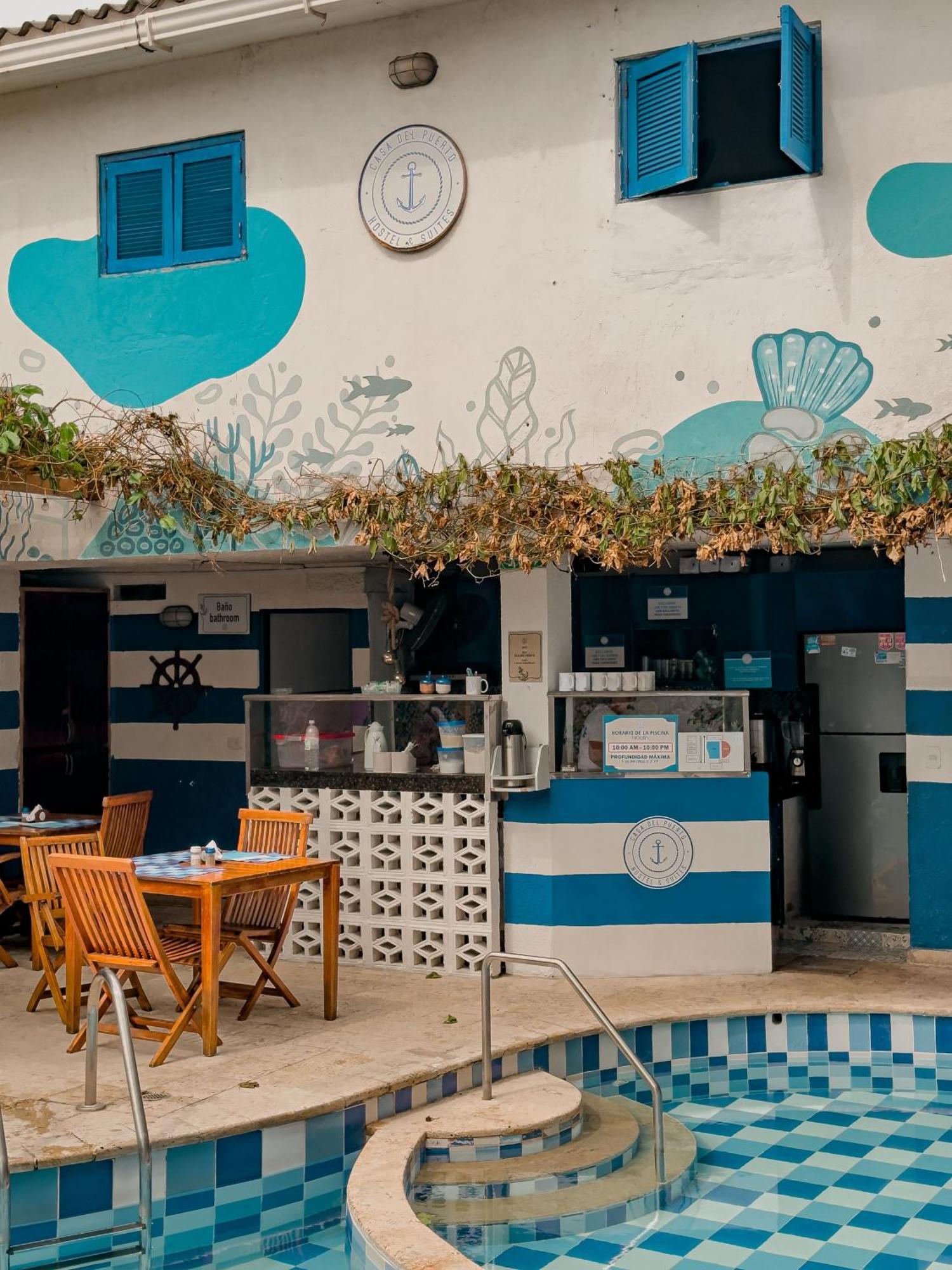 Casa Del Puerto Hostel & Suites Cartagena Exterior foto