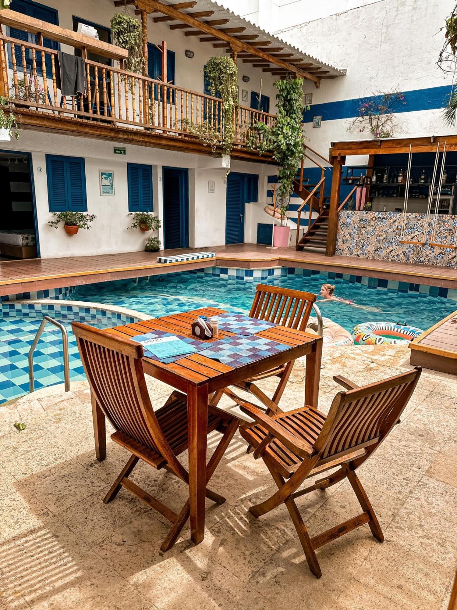 Casa Del Puerto Hostel & Suites Cartagena Exterior foto