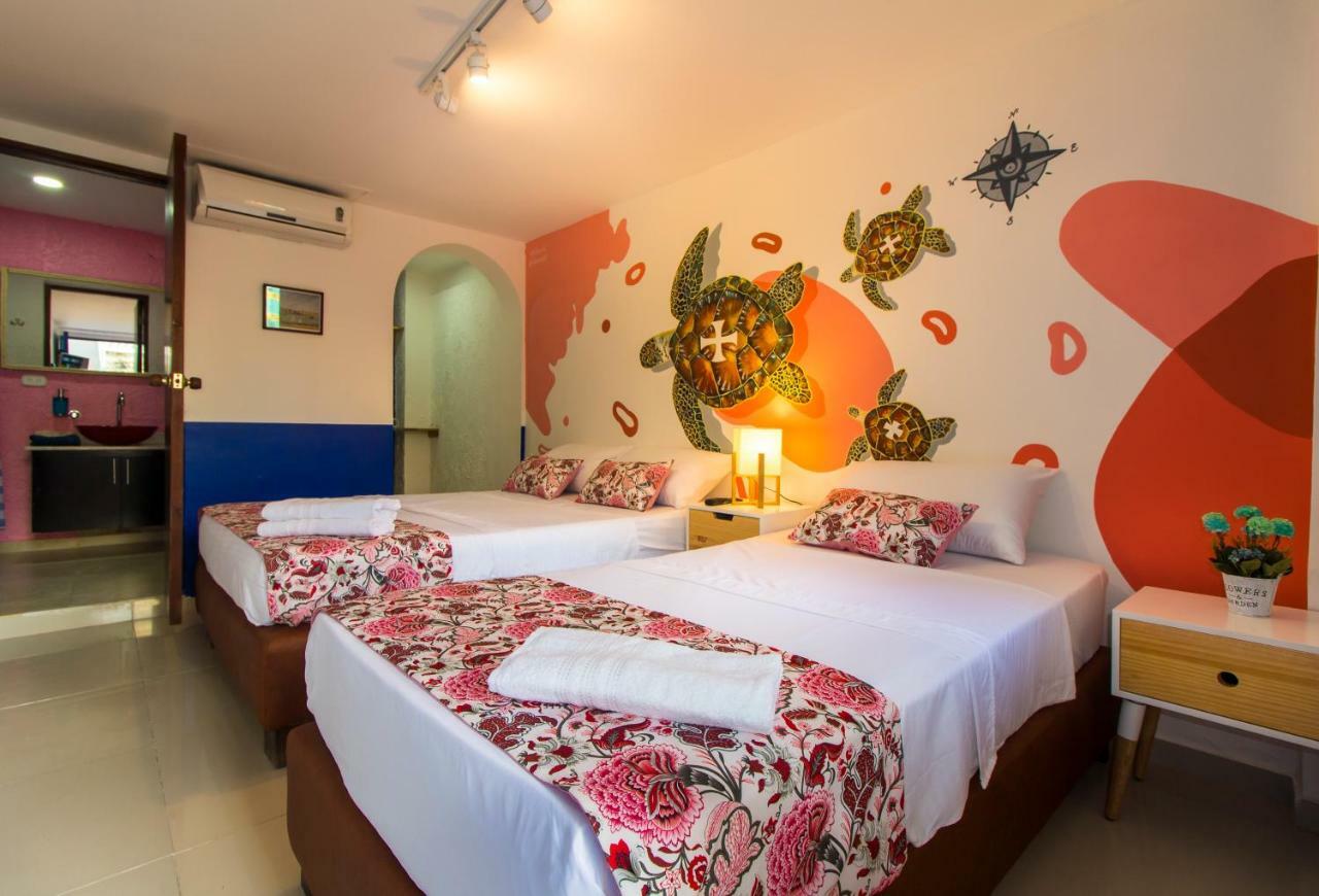 Casa Del Puerto Hostel & Suites Cartagena Exterior foto