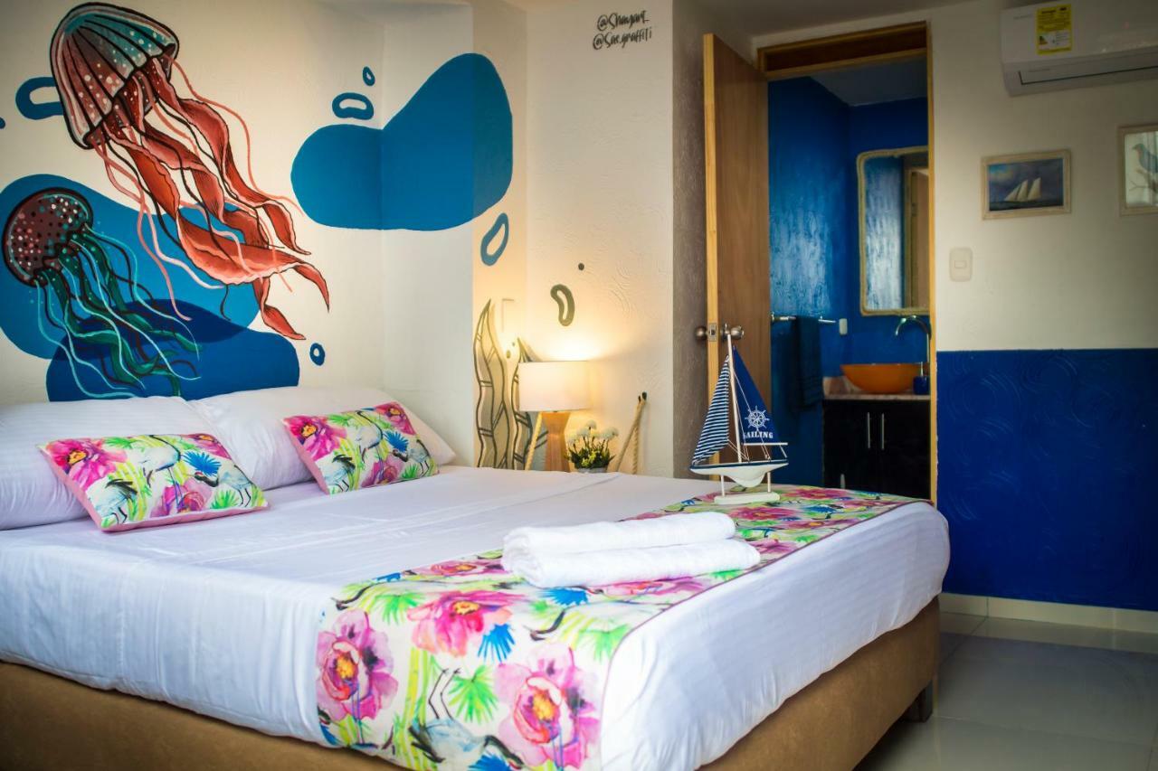 Casa Del Puerto Hostel & Suites Cartagena Exterior foto