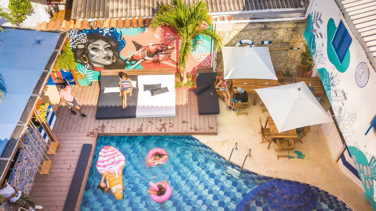 Casa Del Puerto Hostel & Suites Cartagena Exterior foto